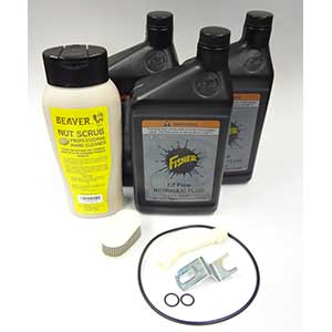 
                                        FISHER PLOW OIL CHANGE / NUTSCRUB COMBO                  