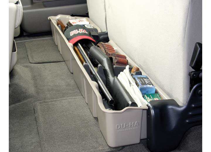 
                                        DU-HA UNDERSEAT STORAGE/GUN CASE BLACK 20071                  