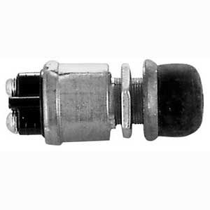 
                                        Liftgate Push Button Switch - 2 Terminal w/Rubber Cap BPL2713 Maxon Thieman Waltco                  