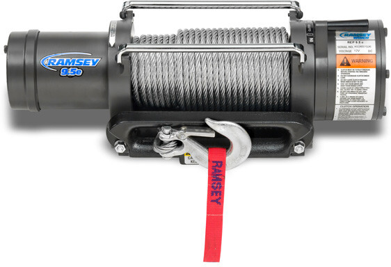 
                                        Ramsey Winch - REP 9.5e R, 12V, with 12 ft. wire pendant                  