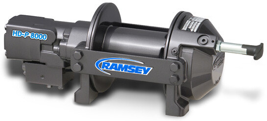 
                                        Ramsey Winch - HD-P8000, AYCP, Angles, Roller Guide & Level Wind                  