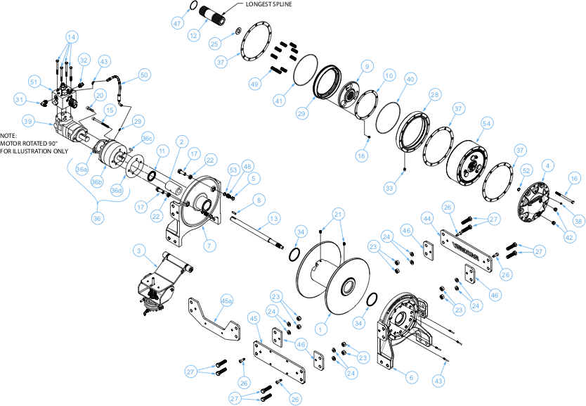 Ramsey Winch Hercules 50000 Parts Diagram