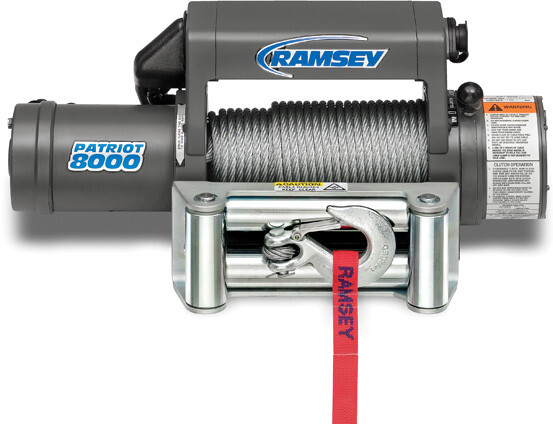 
                                        Ramsey Winch - Patriot 8000 R 12V with wireless remote                  