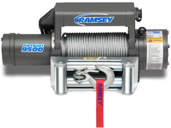 
                                        Ramsey Winch - Patriot 9500 R 12V with wireless remote                  