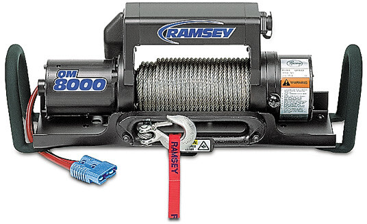 
                                        Ramsey Winch - QM 5000 H, 24V, with 12 ft. pendant                  