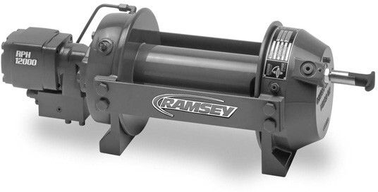 
                                        Ramsey Winch - RPH 12,000 Manual Shift, Single Speed Motor                  