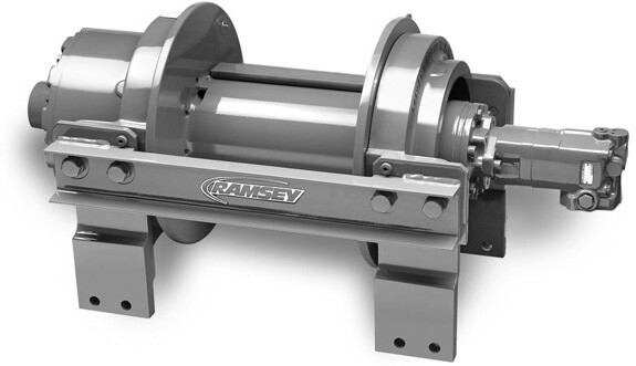 Ramsey Winch RPH 50,000 Air Shift, Right Hand, Single Speed Motor Ramsey Winch RPH 50,000 Air Shift, Right Hand, Single Speed Motor