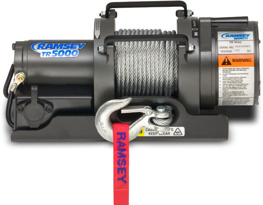 
                                        Ramsey Winch - TR-5000 H, 12V, with 12 ft. pendant                  