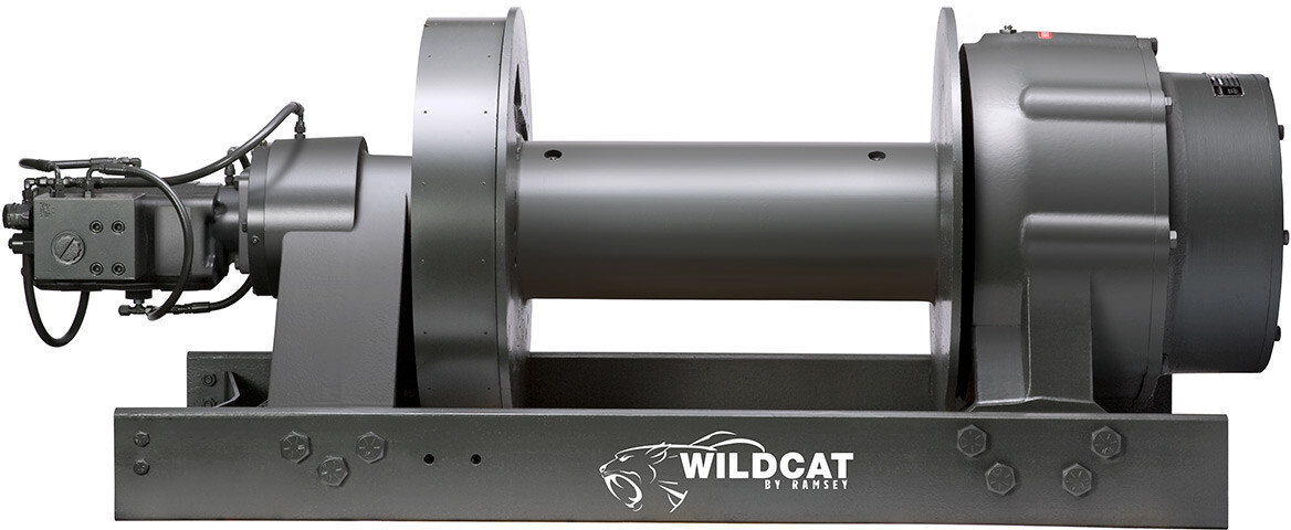 
                                        Ramsey Winch - WINCH-WILDCAT 130K, MODEL WC 130R, 2 SPEED                  