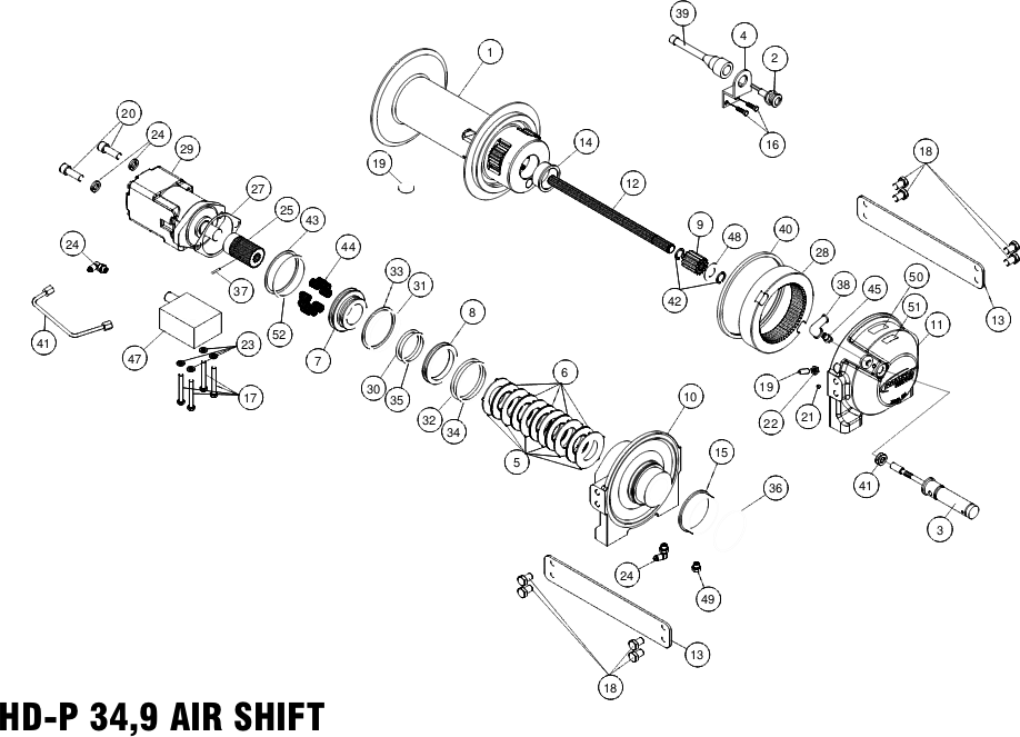 Air Shift Diagram Ramsey HD-P