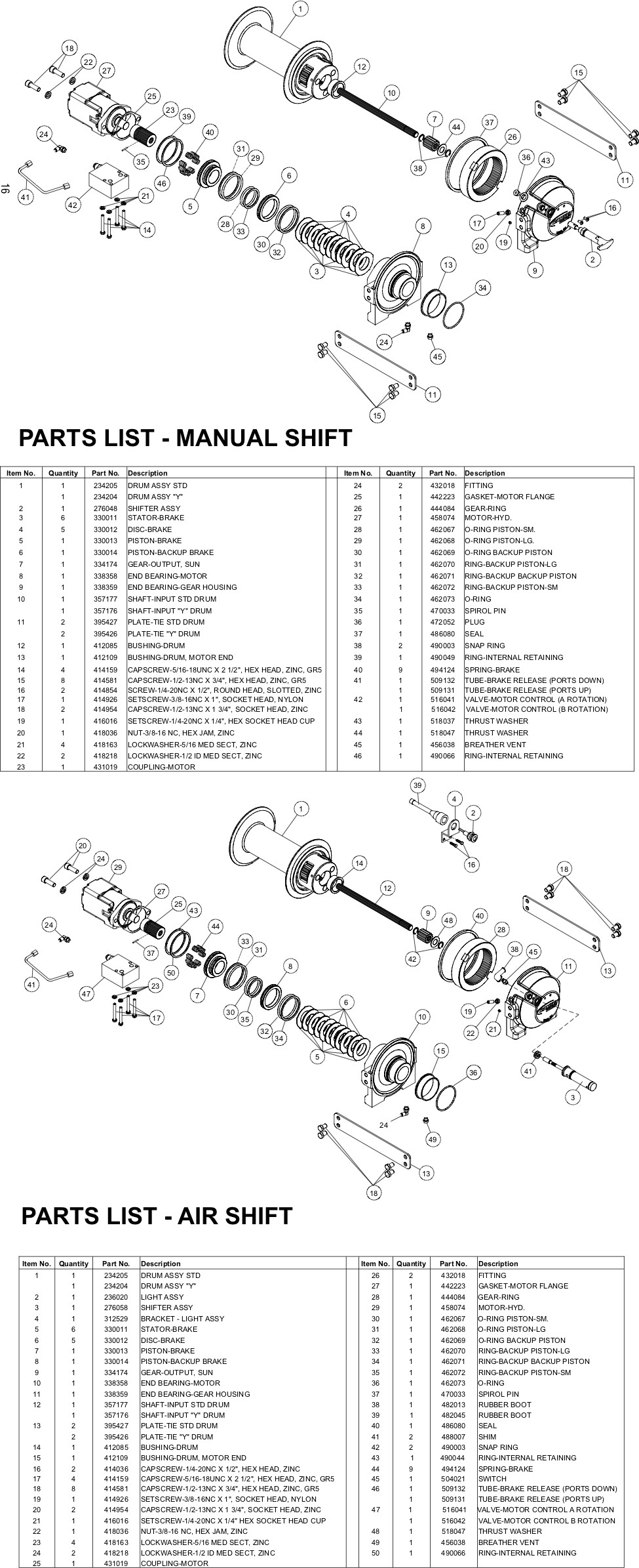 Ramsey Winch HDP 8,000 Parts Diagram