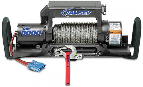 Ramsey Winch - QM 5000 H, 12V, with 12 ft. pendant