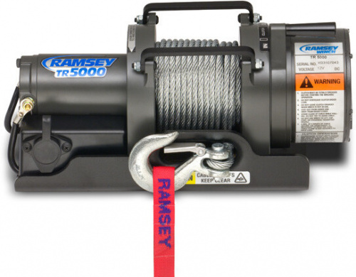 Ramsey Winch - TR-5000 H, 12V, with 12 ft. pendant