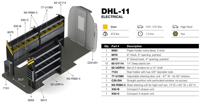 DHL-11 Diagram