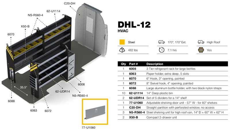 DHL-12 Diagram