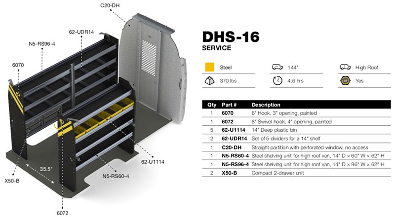 DHS-16 Diagram