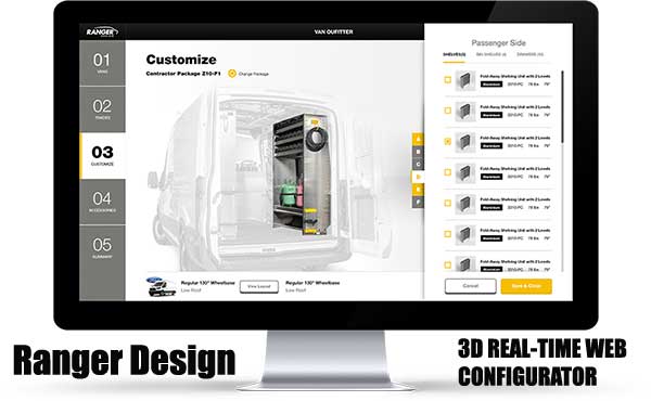 Ranger Design Online Configurator