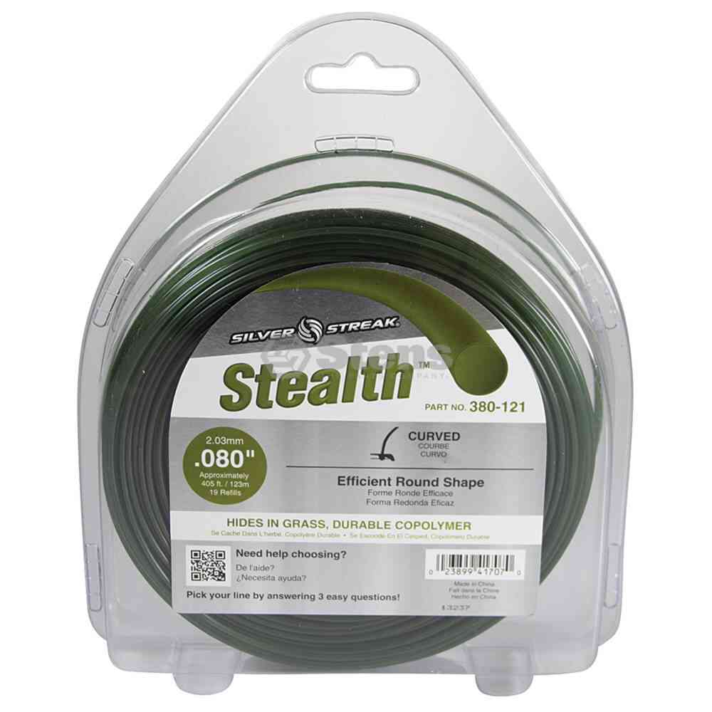 
                                        Stealth Trimmer Line .080 1 lb.                  