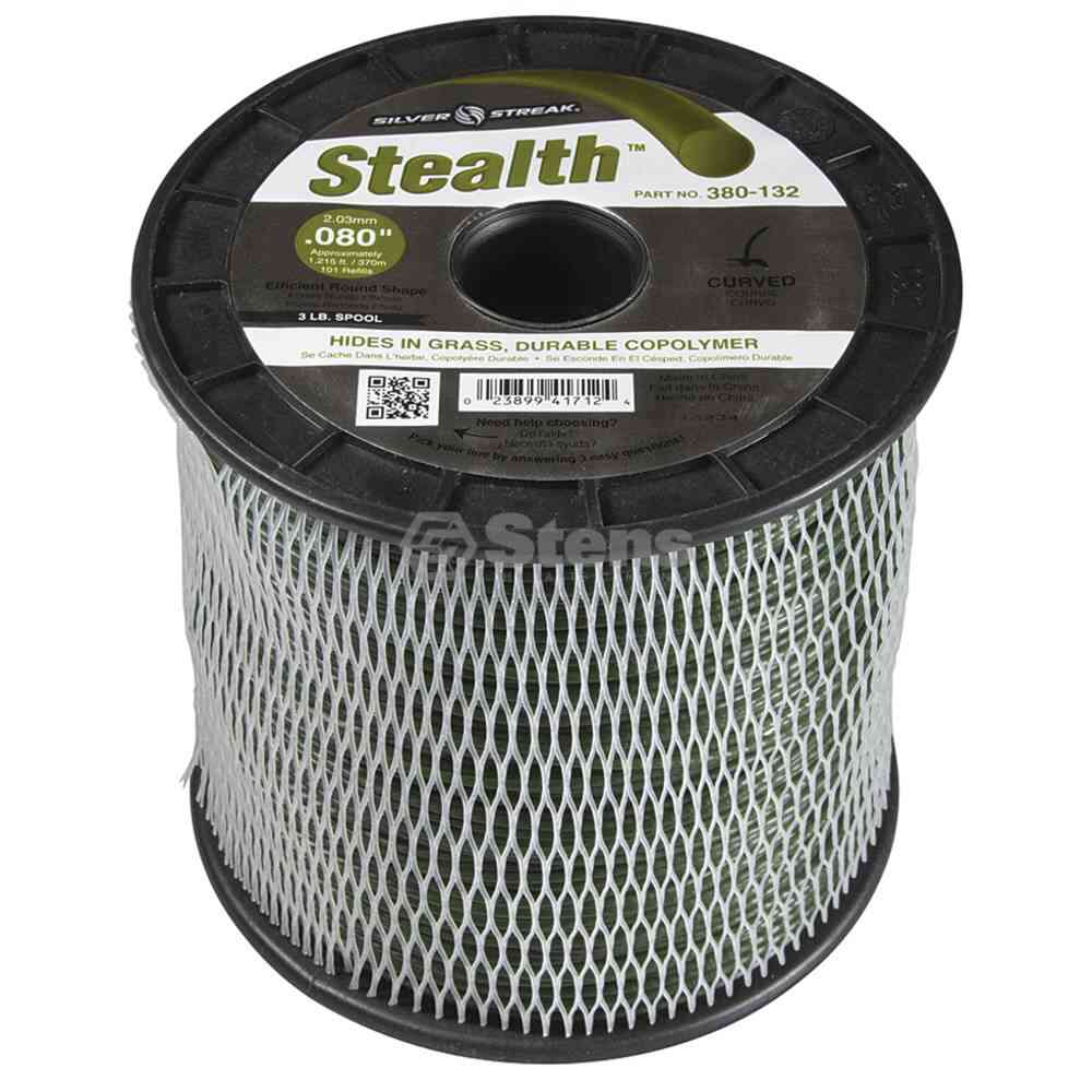 
                                        Stealth Trimmer Line .080 3 lb. Spool                  