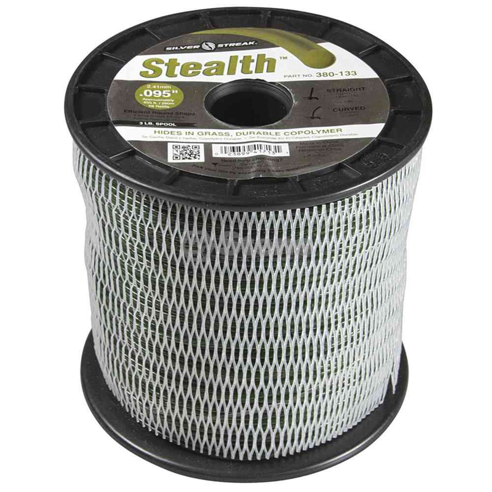 
                                        Stealth Trimmer Line .095 3 lb. Spool                  