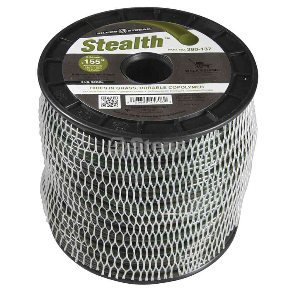 
                                        Stealth Trimmer Line .155 3 lb. Spool                  