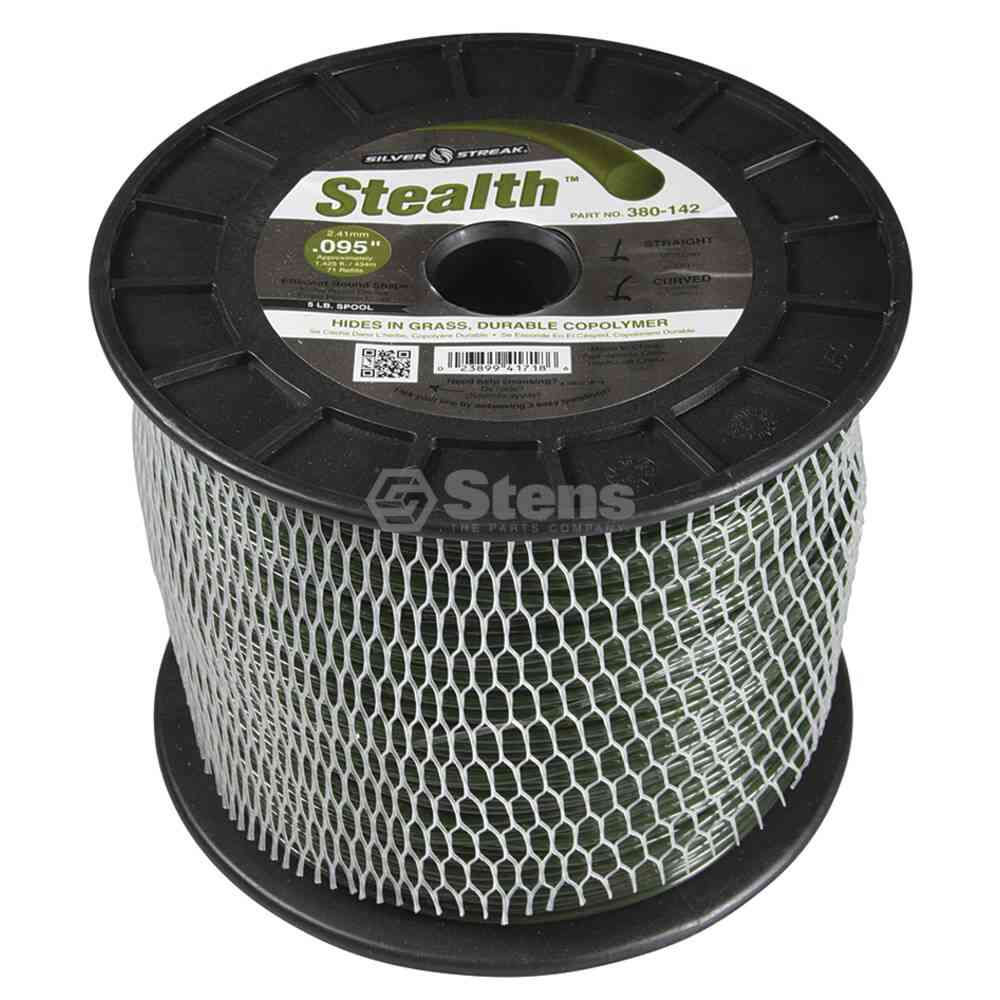 
                                        Stealth Trimmer Line .095 5 lb. Spool                  