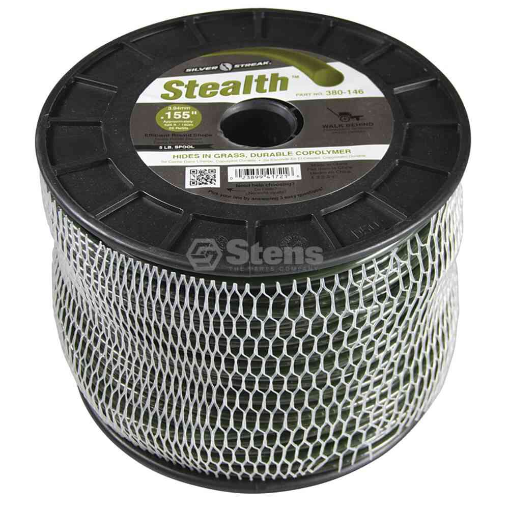 
                                        Stealth Trimmer Line .155 5 lb. Spool                  