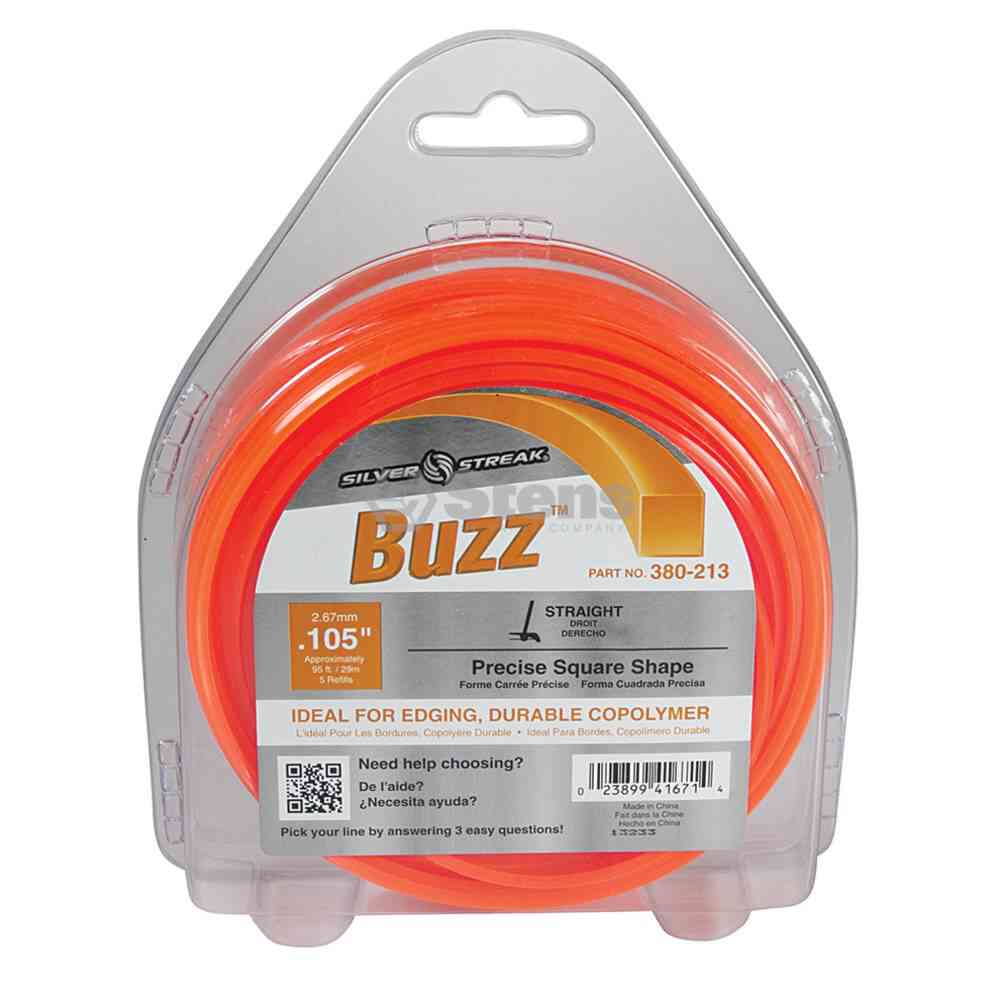 
                                        Buzz Trimmer Line .105 1/2 lb. Donut                  