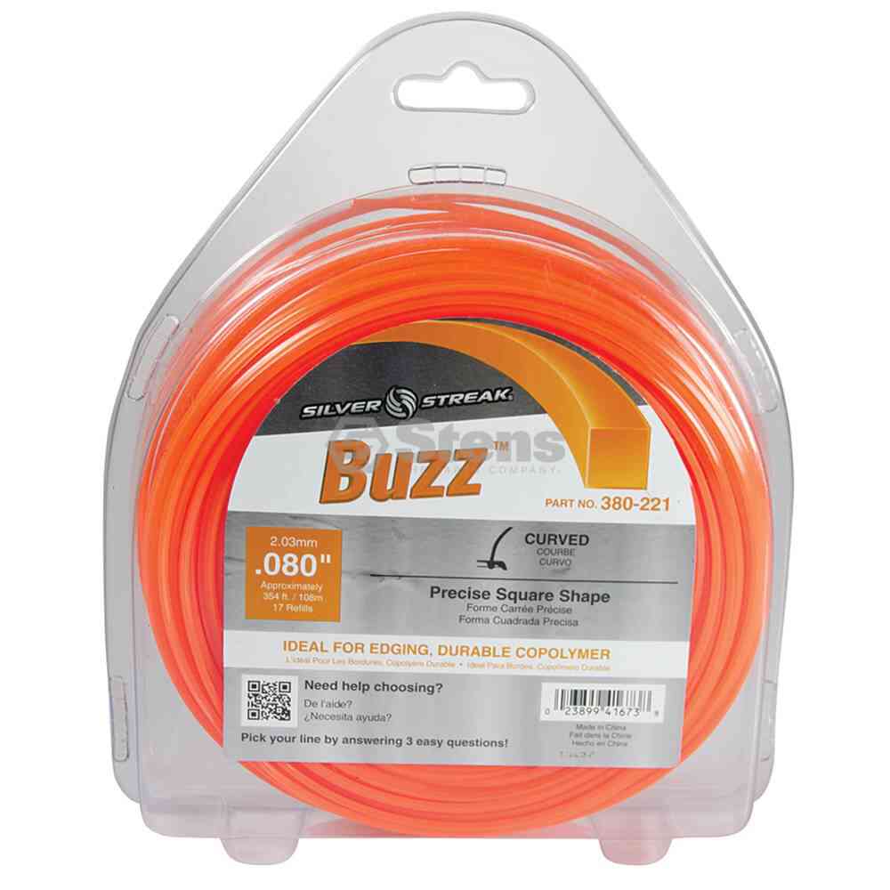 
                                        Buzz Trimmer Line .080 1 lb. Donut                  