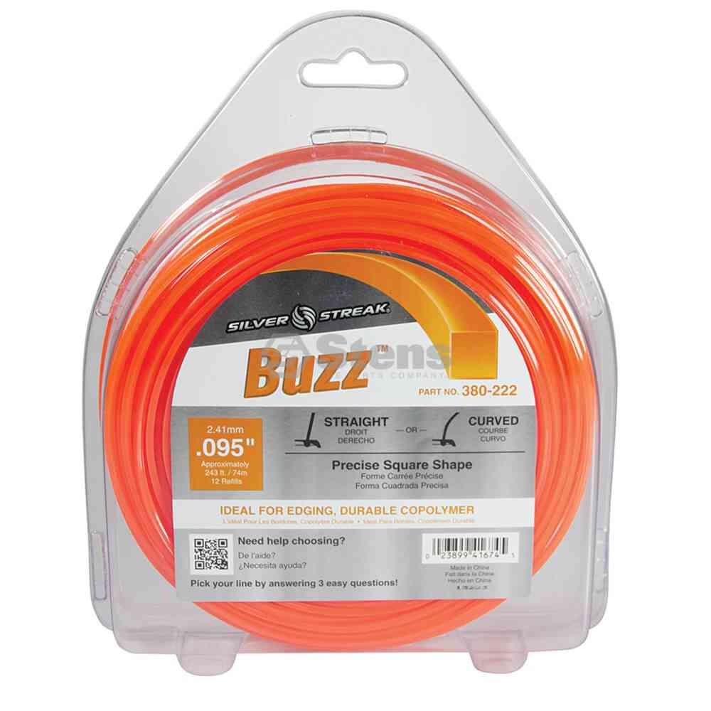 
                                        Buzz Trimmer Line .095 1 lb. Donut                  