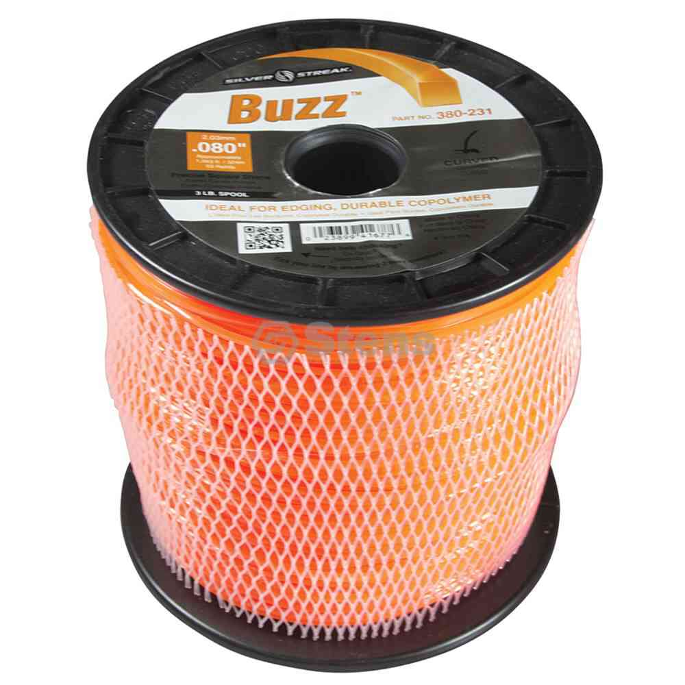 
                                        Buzz Trimmer Line .080 3 lb. Spool                  