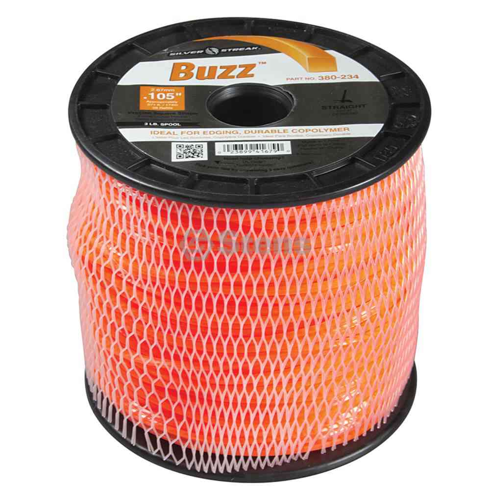 
                                        Buzz Trimmer Line .105 3 lb. Spool                  