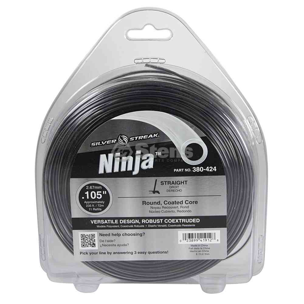 
                                        Ninja Trimmer Line .105 1 lb. Donut                  