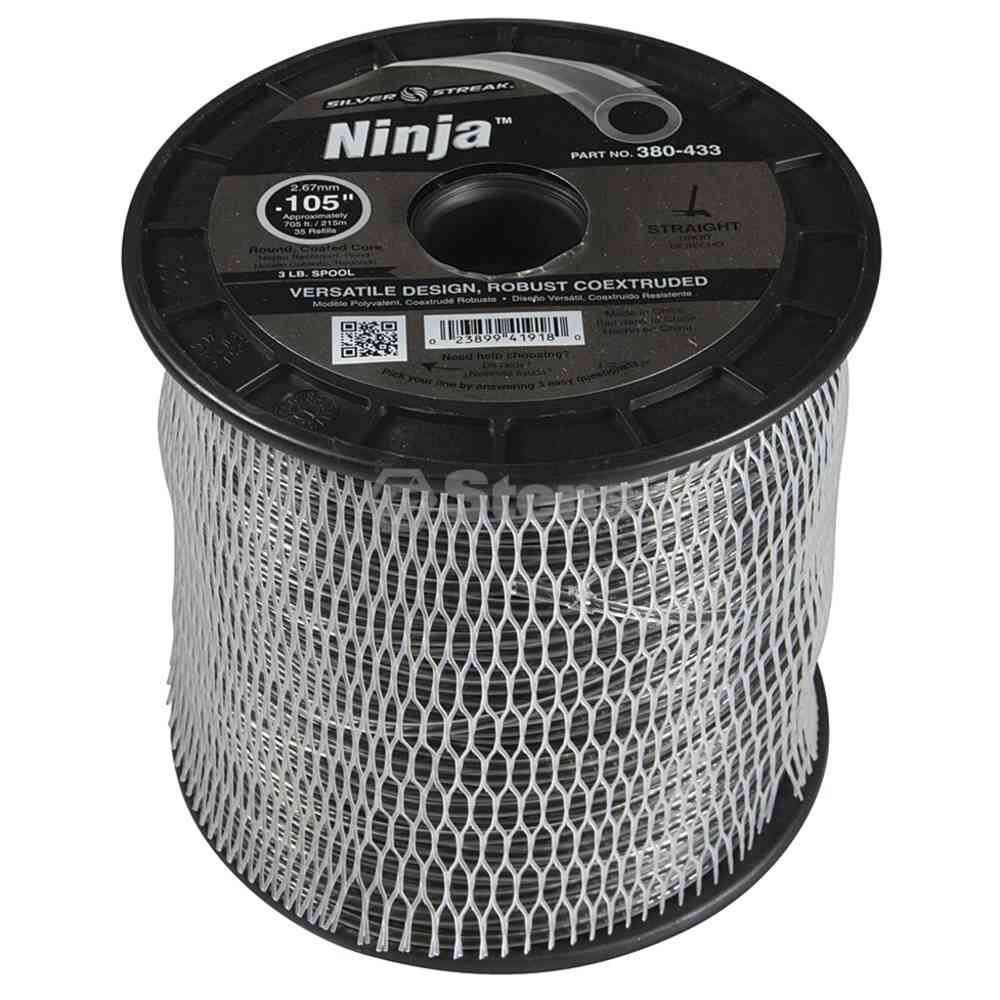 
                                        Ninja Trimmer Line .105 3 lb. Spool                  