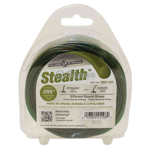 Stealth Trimmer Line .095 40' Clam Shell