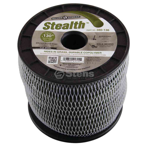 Stealth Trimmer Line .130 3 lb. Spool