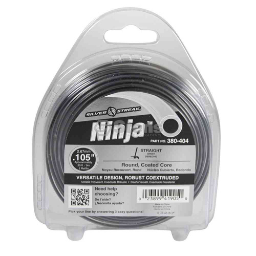 Ninja Trimmer Line .105 Clam Shell