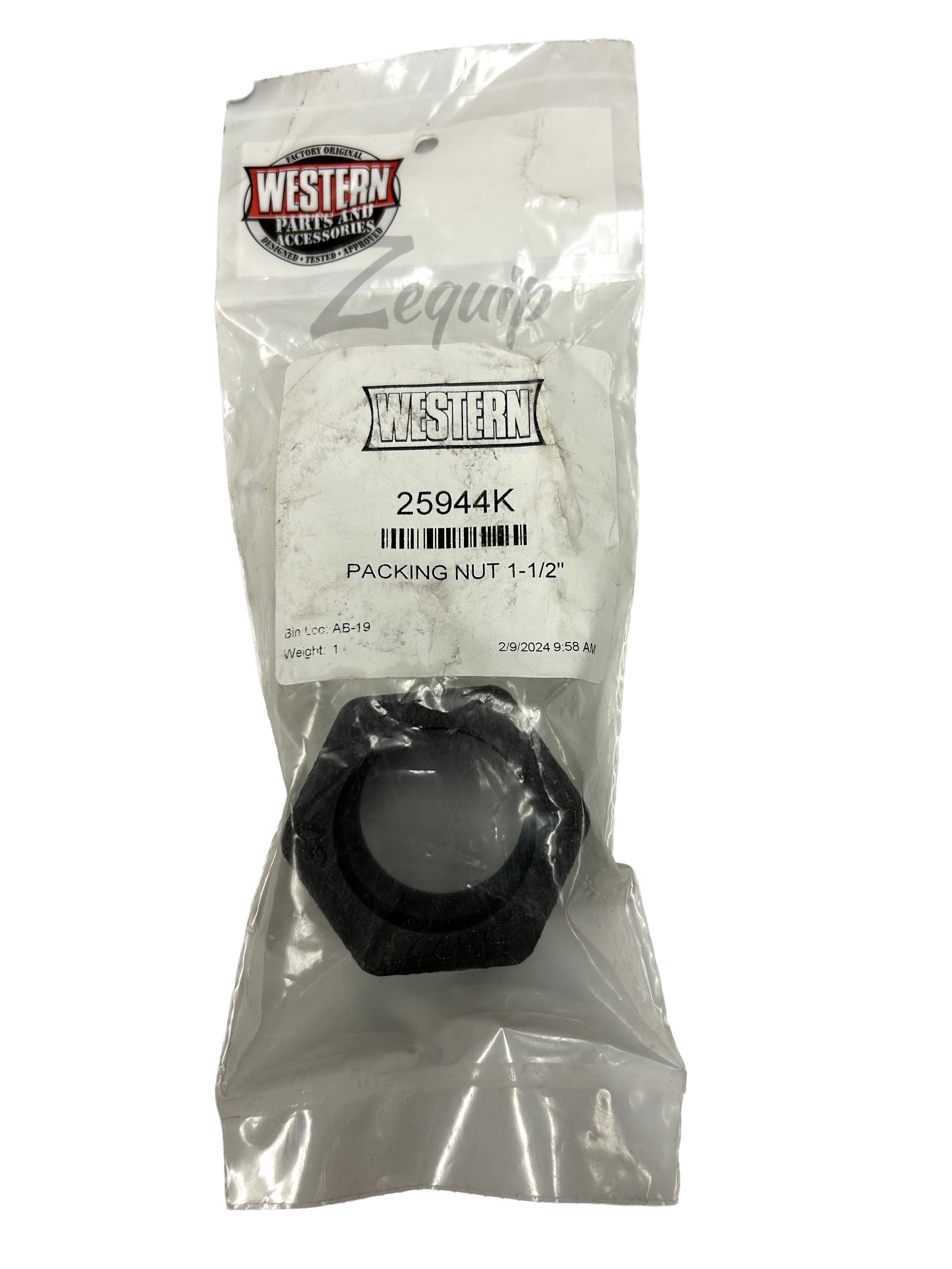 WESTERN PACKING NUT 1-1/2