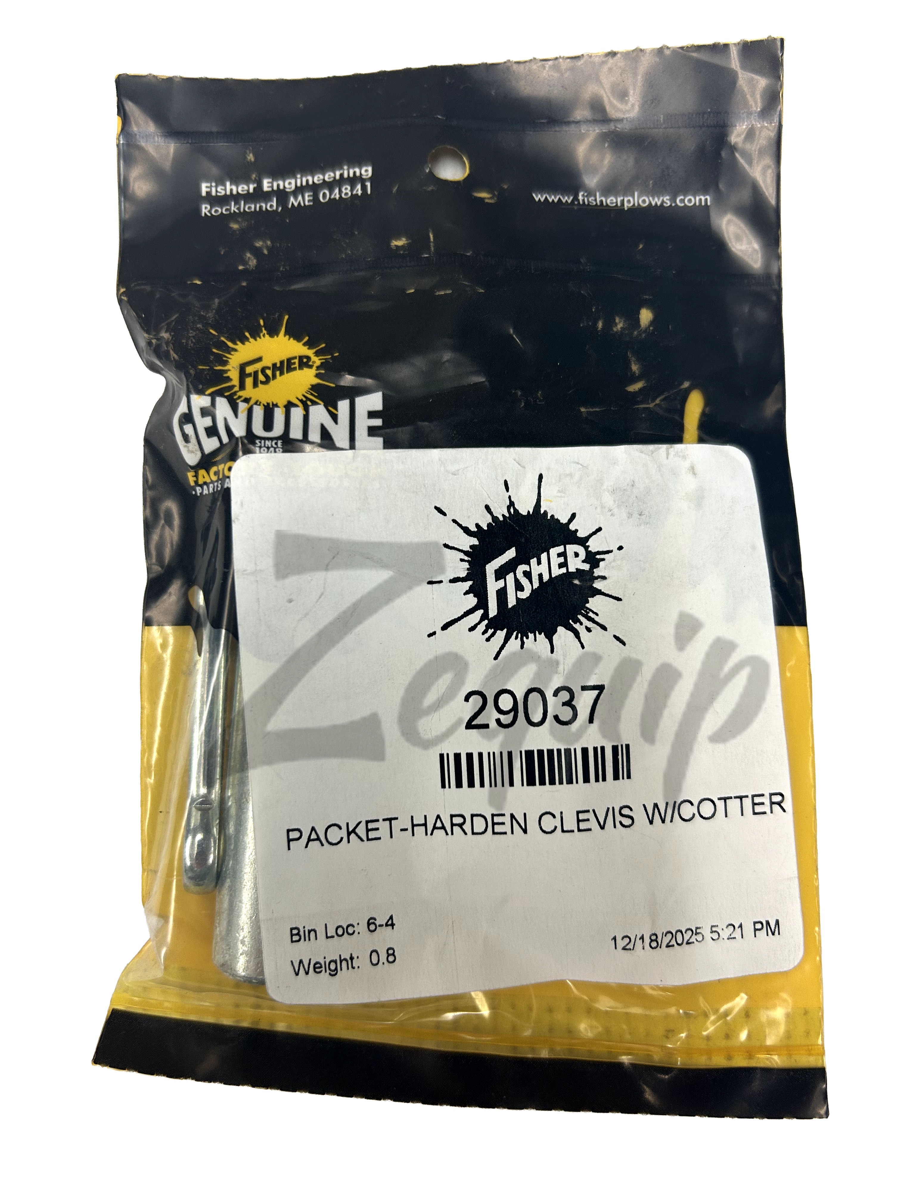 Clevis W/Cotter 29037