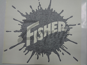 FISHER DECAL 20238