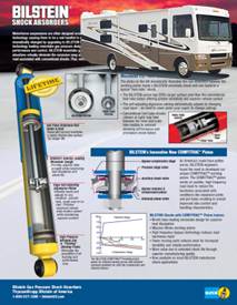 BILSTEIN MOTORHOME SHOCK ABSORBER SELECTION GUIDE