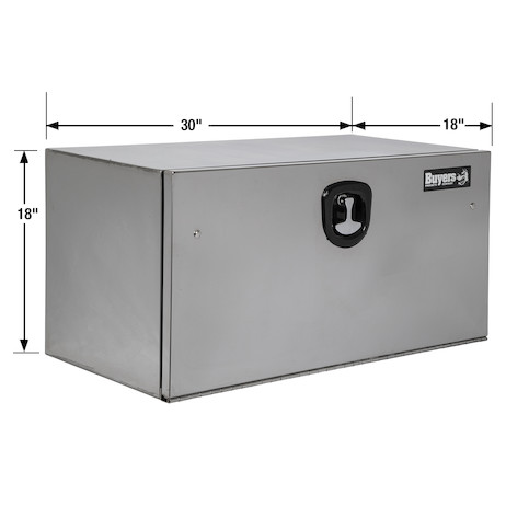 
                                                        BUYERS TOOLBOX 18X18X30 POL STAINLESS STEEL                              4                          