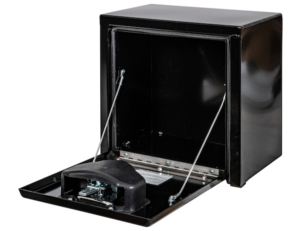 
                                                        15x10x15 Inch Black Steel Underbody Truck Box with T-Handle                              1                          