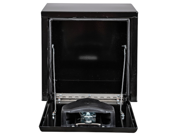 
                                                        15x10x15 Inch Black Steel Underbody Truck Box with T-Handle                              3                          