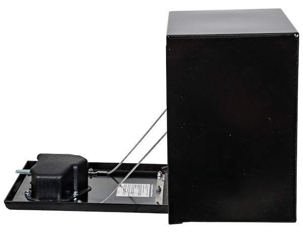 
                                                        15x10x15 Inch Black Steel Underbody Truck Box with T-Handle                              4                          