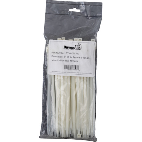 NYLON TIES 7-1/2in (100/BAG)