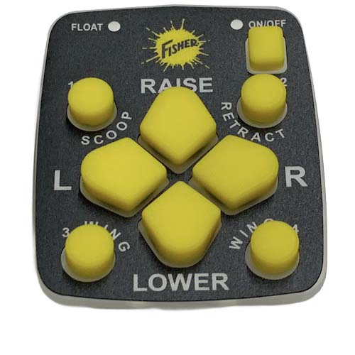 
                                        FISHER KEYPAD ASSY 9 BUTTON 4 &10-PIN 96450                  