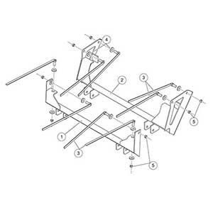 
                                        1203 Fisher Homesteader Snow Plow Mount Kit                  