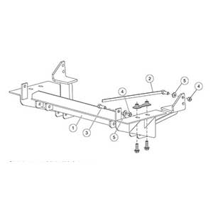 
                                        1223 Fisher Homesteader Snow Plow Mount Kit                  