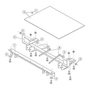 1503 Fisher Homesteader Snow Plow Mount Kit 1503 Fisher Homesteader Snow Plow Mount Kit